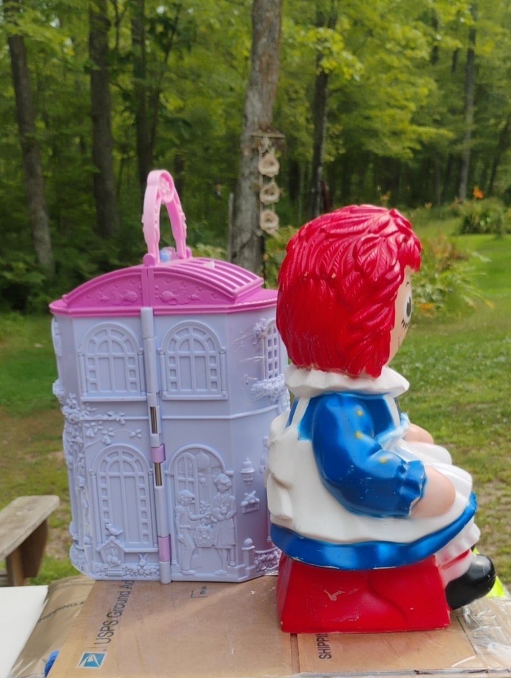 🎁 1972 Raggedy Ann Bank RARE, HTF - Picture 2 of 12